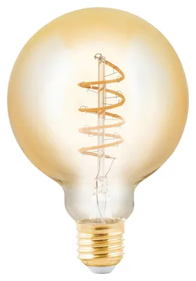 Obrázok produktu pre LED žiarovka - jantárová - sklo - E27 - stmievateľná