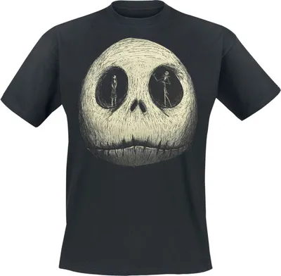 Produktbild von The Nightmare Before Christmas T-Shirt Herren Jack - Sally - Skull schwarz M