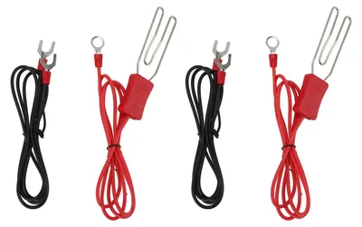 Elektrische Hekdraadconnector, 2 Stück, M8, Edelstahl