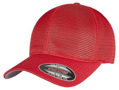Immagine prodotto di Flexfit - Cappellino da baseball "360 Omnimesh" LT2089 (taglia unica) (rosso)