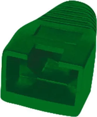 Produktbild von S/CONN 72057-G, Kabelschuh, Grün, RJ-45