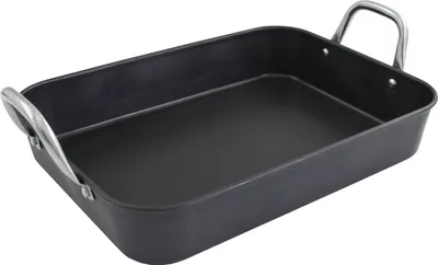 Produktbild von Kopf Auflaufform Pura (Bräter Kohlenstoffstahl, Griffe aus Edelstahl, geeignet für Induktion, 5 Liter)
