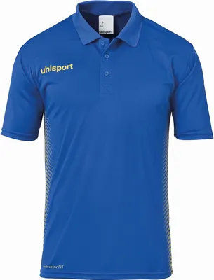 Produktbild von Uhlsport SCORE POLO SHIRT 152 azurblau/limonengelb