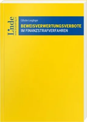 Obrázok produktu pre Beweisverwertungsverbote im Finanzstrafverfahren