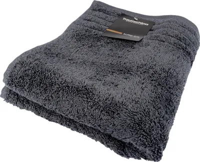 Produktbild von Traumschloss Frottier-Line Premium Saunatuch 75 x 200 cm dunkelgrau 100% ägäische Baumwolle, besonders saugstark