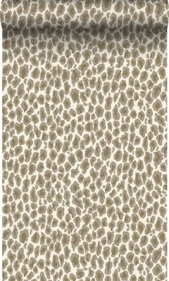 Produktbild von Origin Wallcoverings Tapete Leopardenmuster Beige 53 cm x 10.05 m