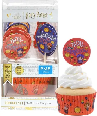 Produktbild von Harry Potter Cupcakes und Cupcake-Förmchen, 24er-Set