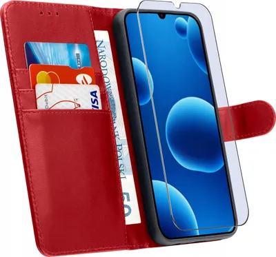 Obrázek produktu pro ETUI do Samsung A26 5G | SKÓRZANE PORTFEL BOOK TOKRA CLASSIC + SZKŁO