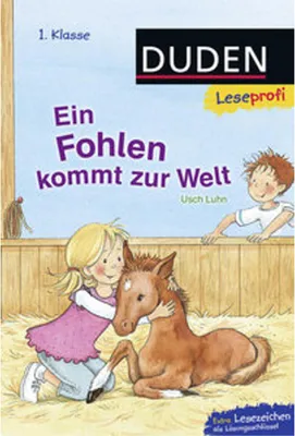 Obrázek produktu pro Leseprofi - Ein Fohlen kommt zur Welt, 1. Klasse