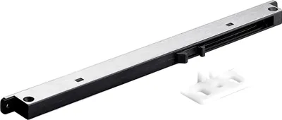 Produktbild von Hettich Nachrüstbarer Dämpfer für Holzschubkästen Aluminium Optik/schwarz