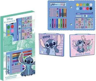 Produktbild von Disney Stitch Schrein-Set Ausmalbares Kreativset für Kinder