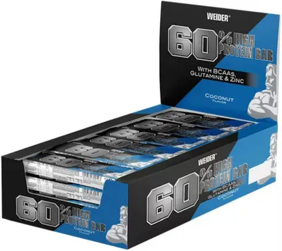 Produktbild von Weider 60% Protein Bar-24x45g Riegel Coconut