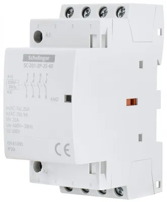 Immagine prodotto di Contattore modulare SC201 2P 25A tipo 40 (4NO 0NC) SCHELATURA