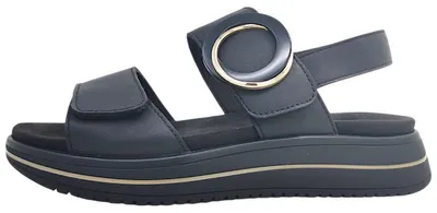 Image de Remonte - Sandales pour femmes, couleur noire, style décontracté