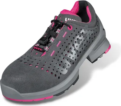 Immagine prodotto di uvex 1 scarpe basse da donna S1 grigio, rosa larghezza 10 numero 37