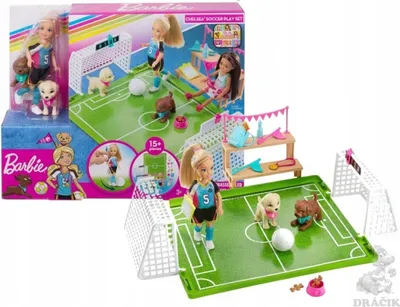 Obrázek produktu pro Mattel Barbie Chelsea Fotbalistka herní set