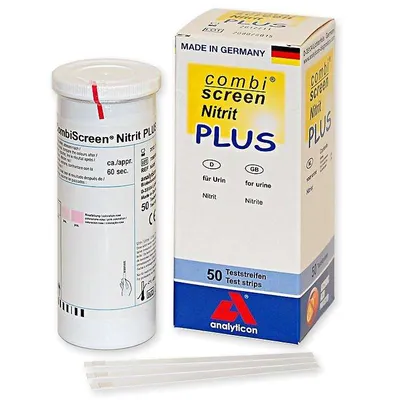 Produktbild von Combiscreen Nitrit Plus Teststreifen 50 St