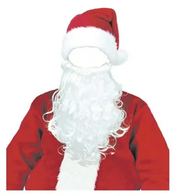 Immagine prodotto di PartyPro Babbo Natale Barba Bianca - 35 cm