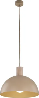 Produktbild von Pendelleuchte Metall B: 33,5 cm H: max. 170 cm Beige E27 rund Modern