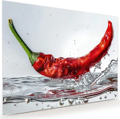 Produktbild von Glasbild 120x90cm in XXL für Wohnzimmer, Schlafzimmer Motiv Chiliim Wasser