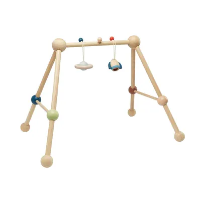 Produktbild von Plan Toys Orchard Spielbogen aus robustem Gummibaumholz ab 0 Monate