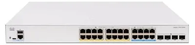 Immagine prodotto di Cisco Catalyst 1300X-24MU-4X - Switch - L3 - gestito - 4 x 10 Gigabit SFP28 + 16 x 2,5GBase-T (PoE+)