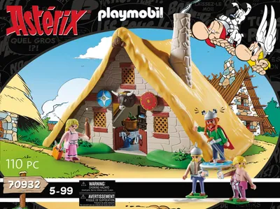Image de PLAYMOBIL® 70932 PLAYMOBIL® Asterix 70932 Hütte des Majestix Spielfiguren-Set