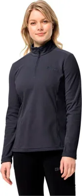 Produktbild von Jack Wolfskin Taunus Fleece Mit Halbem Reißverschluss Grau M Frau Grau M