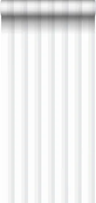 Immagine prodotto di Carta da parati Sanders & Sanders a righe grigio chiaro, beige e bianco - 640596 - 53 cm x 10 m