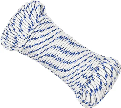 Produktbild von vidaXL Bootsseil Weiß 3 mm 25 m Polypropylen