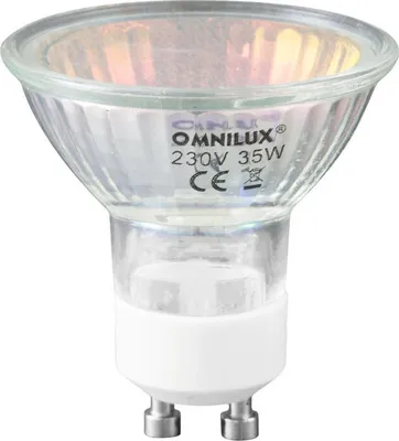 Produktbild von OMNILUX GU-10 230V/50W 1500h 25° grün