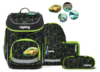 Obrázok produktu pre ergobag cubo sada tašiek CyBär Race