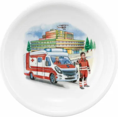 Immagine prodotto di Seltmann Weiden Suppenteller Compact Blaulicht, Porzellan, Bunt, 20 cm, 001.774984