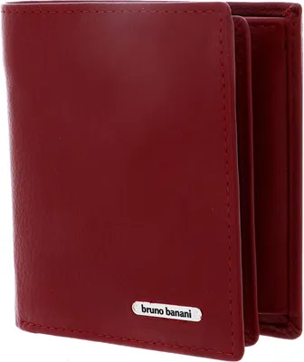 Image de bruno banani Cuir porte-monnaie New York Wallet High Red rouge