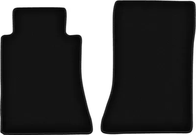 Immagine prodotto di Wielganizator Tappetini anteriori in velluto per Mercedes E W124 (1984-1997, berlina, station wagon) neri, set 2 pz, con fissaggi