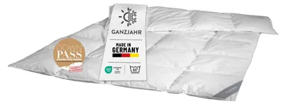 Produktbild von Daunendecke 155x220 cm 60 % Daunen Ganzjahresdecke Daunen Bettdecke Steppdecke Daunen SPESSARTTRAUM TOPAS
