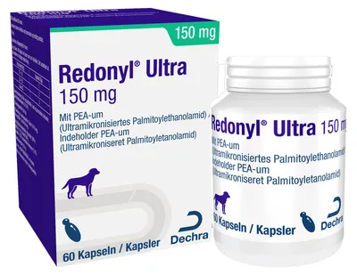 Produktbild von 60 Kapseln Redonyl Ultra 150 mg – für Hunde über 12 kg