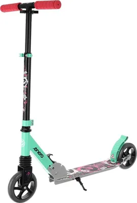 Immagine prodotto di Monopattino rosa e verde da 145 mm
