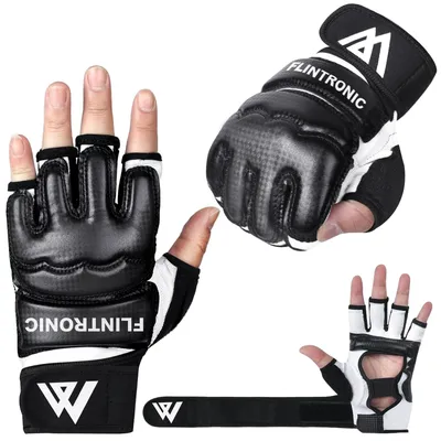 Imagen del producto de Guantes de boxeo para MMA, taekwondo, karate, unisex, para deportes de combate