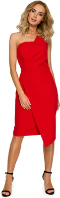Produktbild von Made of Emotion Formelle Frauenkleider Agen M409 rot L