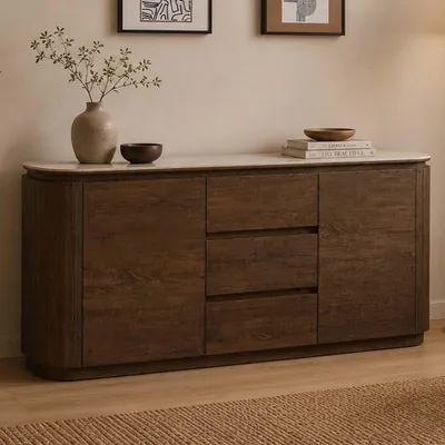 Produktbild von Milton & Oldbrook Buffetschrank Zahara Walnusslook