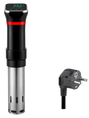 Obrázok produktu pre Sous-vide zariadenie, ponorné termostaty, 1100 W, mimoriadne tiché, presný sous-vide varič z nehrdzavejúcej ocele, kuchynský pomocník s dotykovým ovládaním, presná teplota