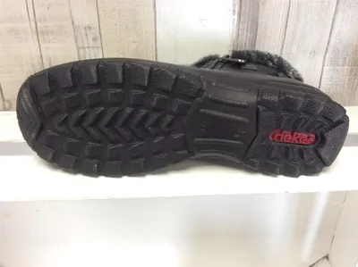 Produktbild von Rieker Damen Stiefelette schwarz/grau