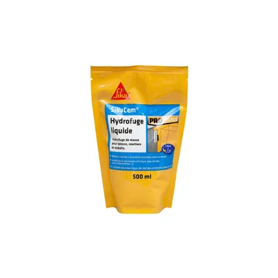 Produktbild von Sikacim 0,5 l, weißer, wasserfester Mörtel
