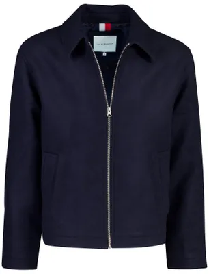 Produktbild von Tommy Hilfiger MW0MW40621DW5, Männlich, Erwachsener, Regular fit, Reißverschluss, Navy