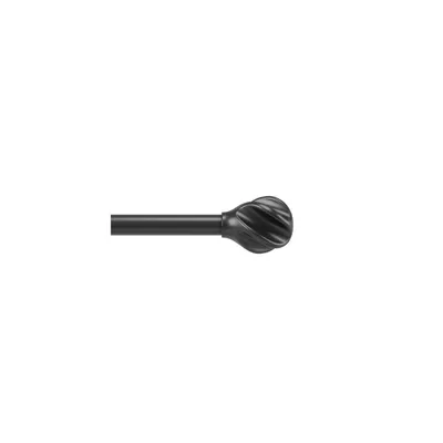 Image de Umbra Barre à rideaux Helix, Barre à rideaux extensible, acier, noir, Ø 2.5 cm, 1017250-038