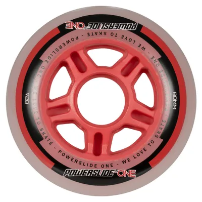 Image de Powerslide One Roues complètes + roulements (8pcs), 82A, 80
