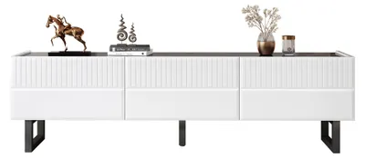 Produktbild von Lowboard / TV‑Schrank / TV‑Lowboard mit drei Schubladen, 170×35×47 cm