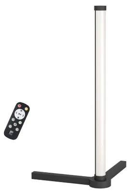 Image de Lampe de table LED EGLO RGBIC – Noir/blanc – Changement de couleur et intensité variable – 3000 K