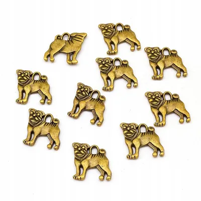 Produktbild von MIXFORM Buldog Anhänger Metalllegierung Bronze